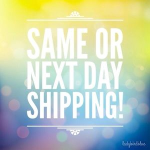 Order by 4pm EST and your item will be shipped the same day!☺️😊